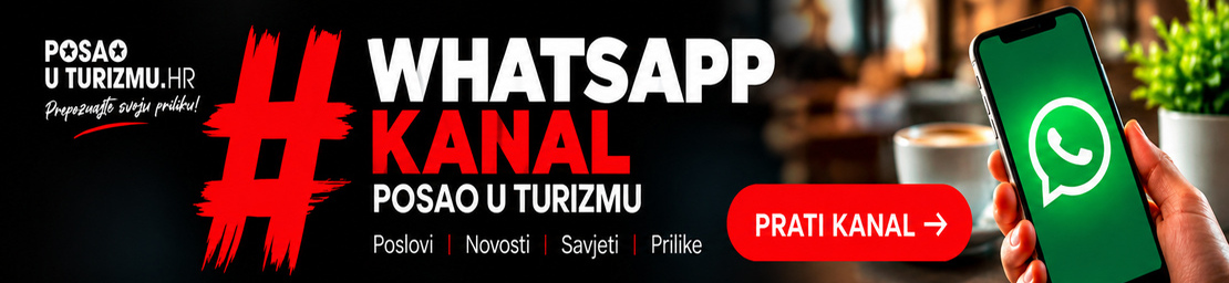 WhatsApp kanal | Posao u turizmu