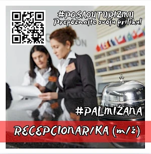 RECEPCIONAR/RECEPCIONARKA (m/ž) - ACI Marina, Palmižana