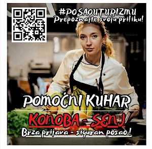 POMOĆNI RADNIK U KUHINJI / POMOĆNI KUHAR (ž) - Konoba / Taverna, Senj