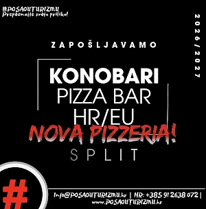 KONOBAR (m/ž) - Pizza Bar, Split Centar