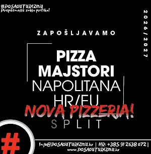 PIZZA MAJSTOR - NAPOLITANA (m/ž) - Pizza Bar, Split Centar