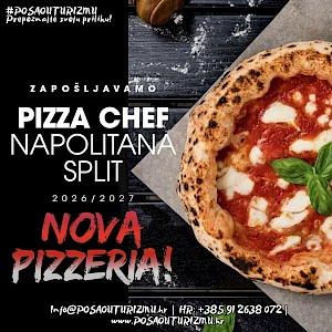 PIZZA CHEF - NAPOLITANA (m/ž) - Pizza Bar, Split Centar