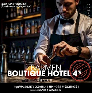ŠANKER (m/ž) - Hotel, Restoran, Hvar