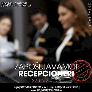 RECEPCIONAR/RECEPCIONARKA (m/ž) - ACI Marina, Piškera, Kornati