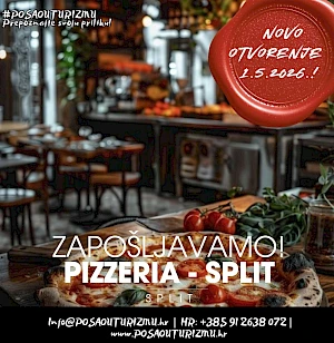 POMOĆNI RADNIK U KUHINJI (m/ž) - Pizza Bar, Split Centar