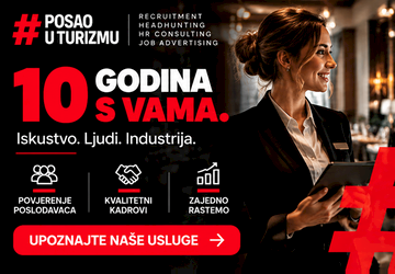 10 GODINA S VAMA – POSAO U TURIZMU