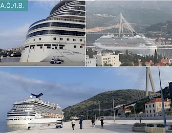 DUBROVNIK KAO LUKA SPASA Uplovio kruzer s pomorcima iz cijelog svijeta